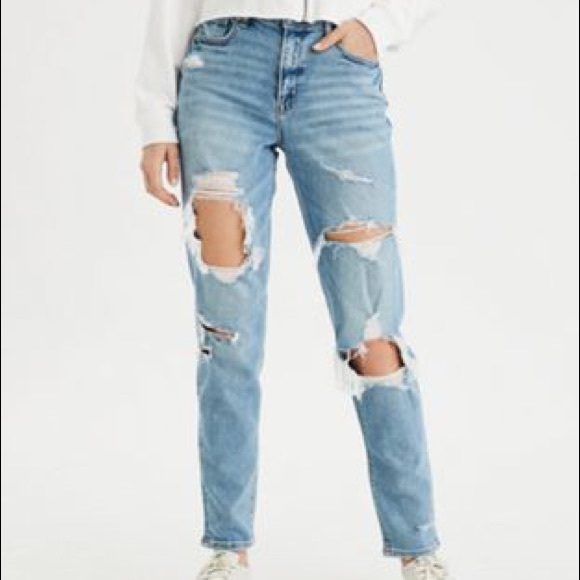 American Eagle Outfitters Denim - American Eagle Mom Jeans